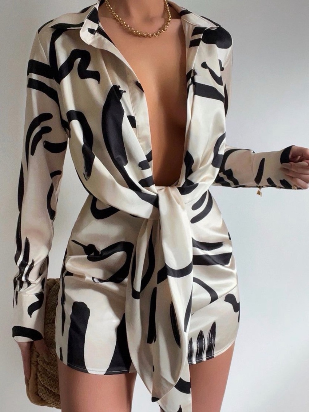 RNWY Satin Dress